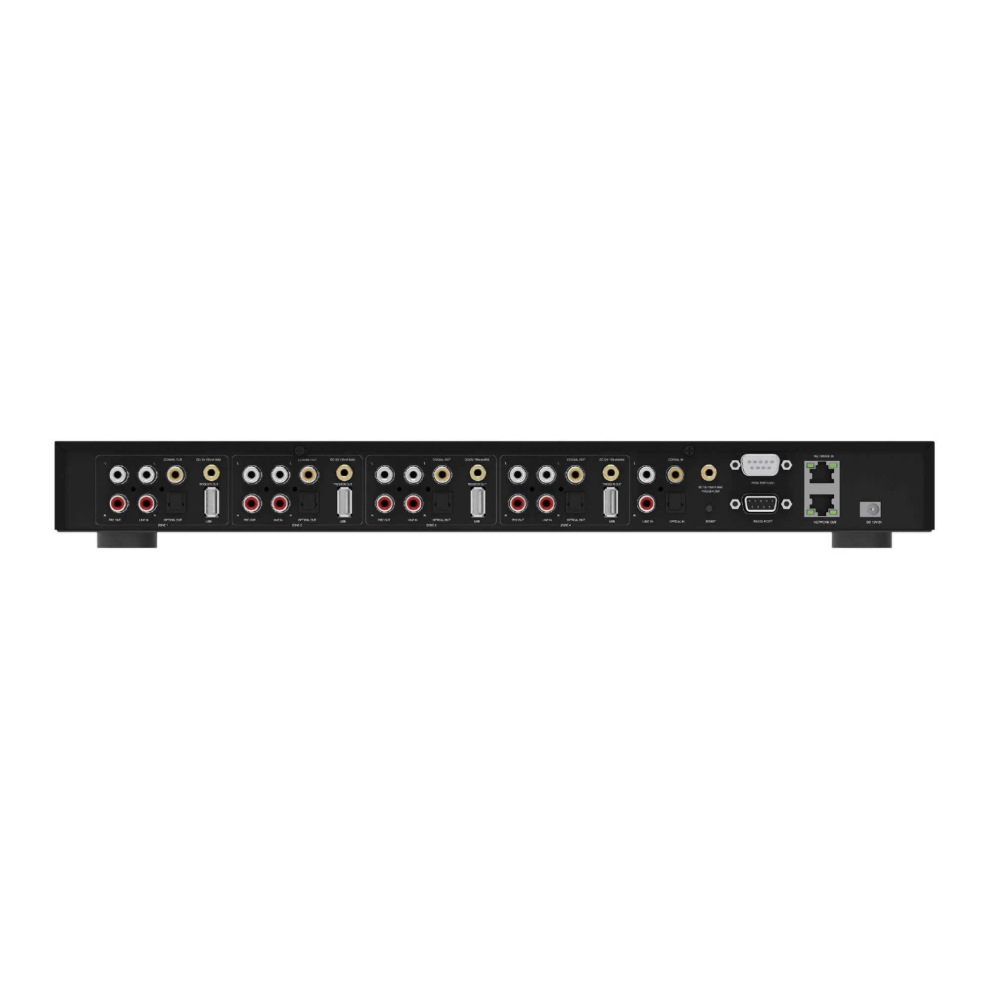 H400 4-Zone Multiroom Streaming Preamplifier - Image 2