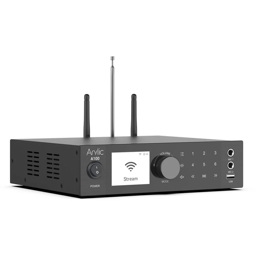 A100 100W x 2 Power amplifier with FM - Image 3