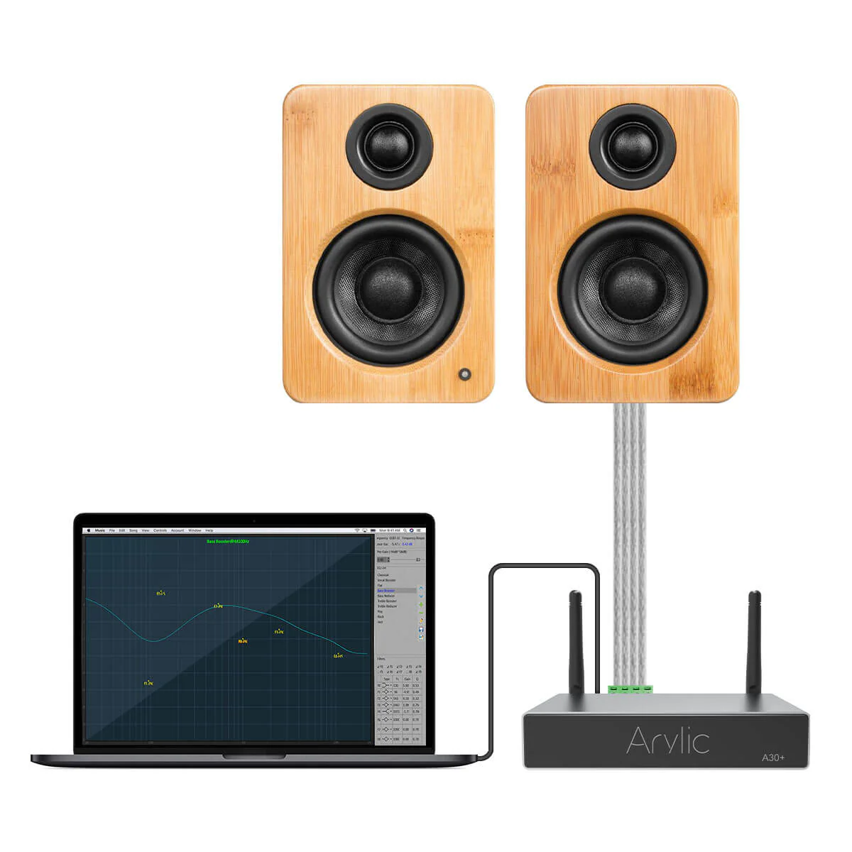 A30+ 30W x 2 WiFi Mini Stereo Amplifier - Image 8