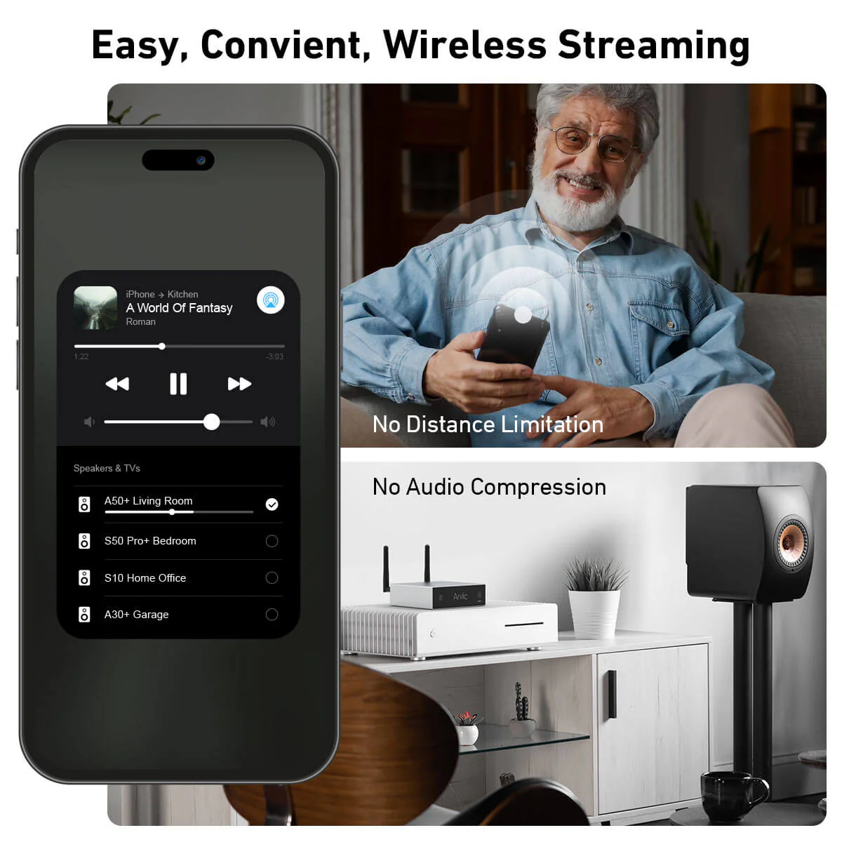 A50+ 50W x 2 Streaming Amplifier - Image 4